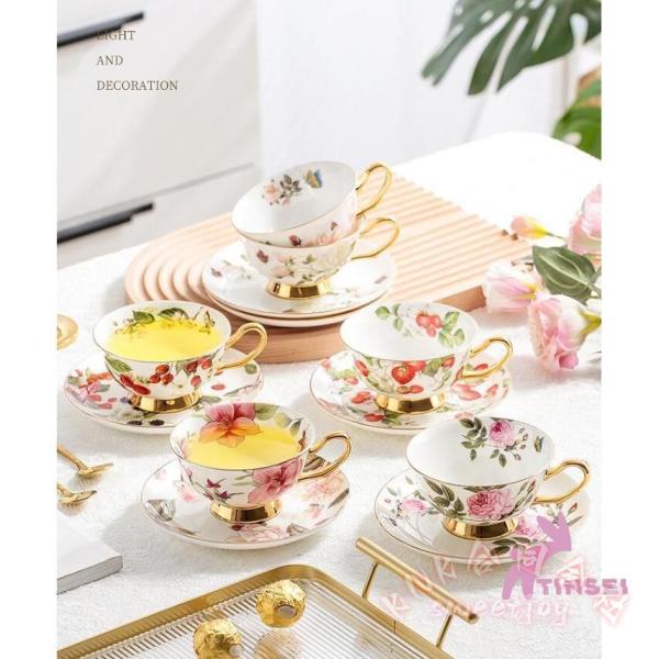 コーヒーカップ 4点セット ティーカップ マグカップ コップ セット 結婚祝い 引越し祝い プレゼント ギフト KNK(株) おしゃれ 来客用 ペアにも テーブルコーデ_1