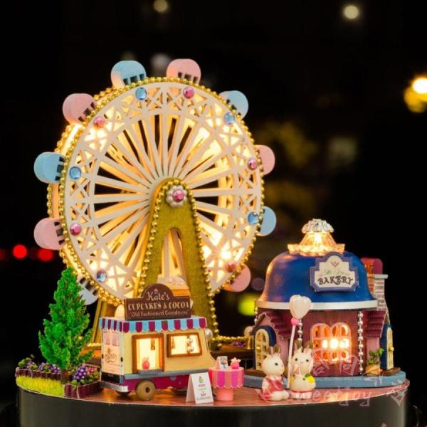 オルゴール 組み立て型 おしゃれ かわいい 雑貨 KNK(株） 誕生日 プレゼント クリスマス 子供 バレンタイン ギフト インテリア 癒し メロディで特別感
