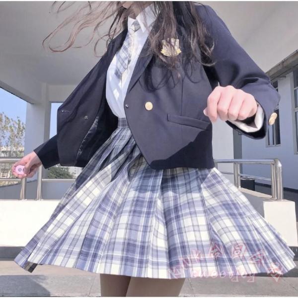 入学卒業式女子フォーマルスーツ5点セット卒服お受験JK制服チェックKNK(株）スカートブレザー発表会ジュニアキッズおしゃれアンサンブル