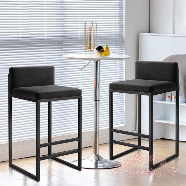 北欧カウンターチェア 椅子 ハイスツール モダンバースツール お洒落 キッチンスツール 座高６５ｃｍ KNK(株) カフェ風インテリア 安定感 玄関スツールにも_3