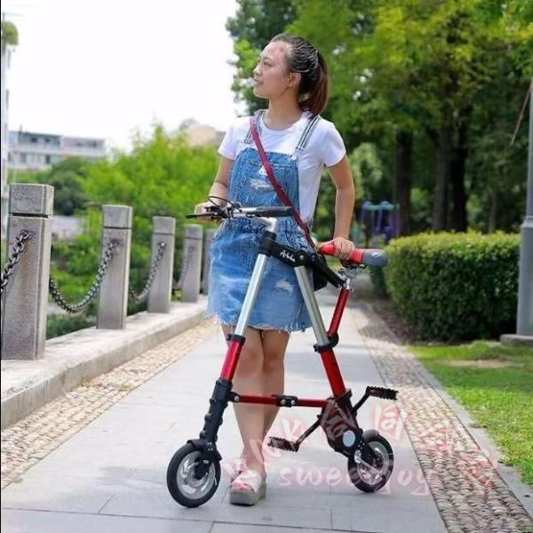 折り畳み自転車8インチ超軽量6.7kg小型収納バッグ工具付き全4色コンパクトKNK(株）持ち運び簡単おりたたみバイク街乗り通勤ミニベロ折りたたみ自転車