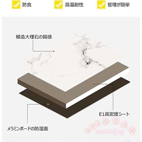 丸テーブルダイニングセット 4人用 北欧風 省スペース KNK(株） カフェテーブル 食卓セット シンプル オフィス商談にも リビング ダイニング おしゃれ 高品質_6