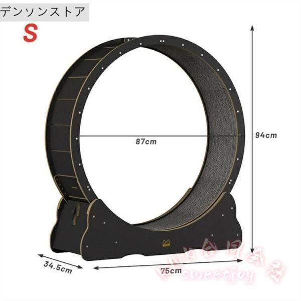 キャットホイール猫ランニング運動鍛錬ローラーミュートネコトレッドミル車輪KNK(株）猫回し車ストレス解消室内遊び猫用エクササイズホイール静音設計_10