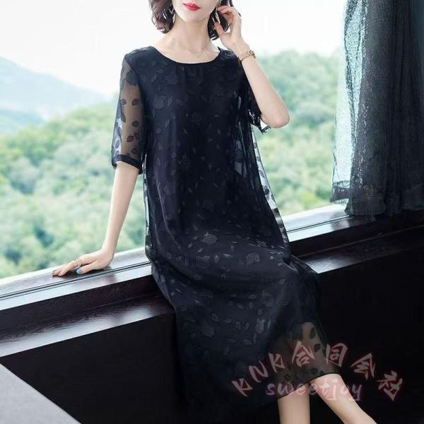 パーティードレス ワンピース 袖あり ミモレ丈 KNK(株） 結婚式 同窓会 お呼ばれ 親族 フォーマル 30代40代50代 大きいサイズ 上品