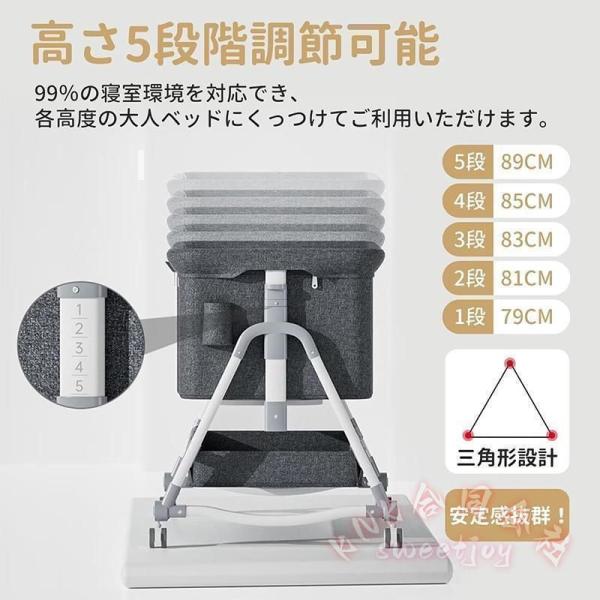 ベビーベッド クッション 折りたたみ ミニ 持ち運び KNK(株） ゆりかご 多機能 添い寝 洗濯可能 新生児 赤ちゃん 乳幼児 軽量 コンパクト 長く使える_4
