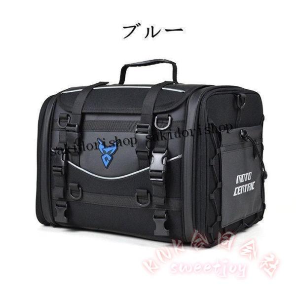 バイク用シートバッグ 大容量 ツーリング収納 KNK リアシートバック カウルバッグ トランクバッグ 小物入れ 取付簡単 耐久 防水風 便利 おしゃれ プレゼントにも_3