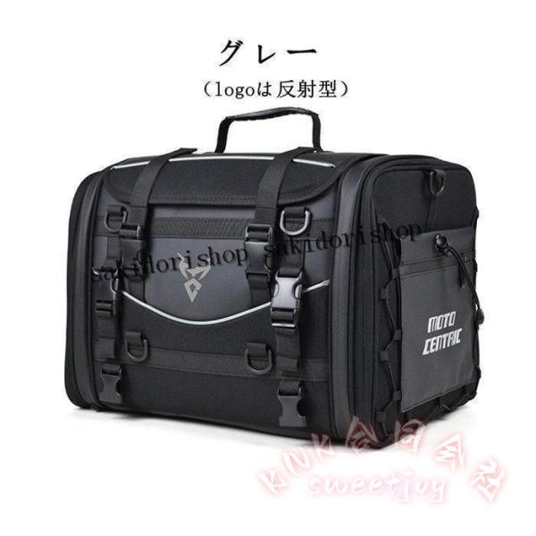 バイク用シートバッグ 大容量 ツーリング収納 KNK リアシートバック カウルバッグ トランクバッグ 小物入れ 取付簡単 耐久 防水風 便利 おしゃれ プレゼントにも_5