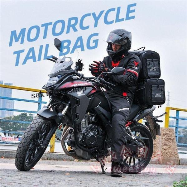 バイク用シートバッグ 大容量 ツーリング収納 KNK リアシートバック カウルバッグ トランクバッグ 小物入れ 取付簡単 耐久 防水風 便利 おしゃれ プレゼントにも_8