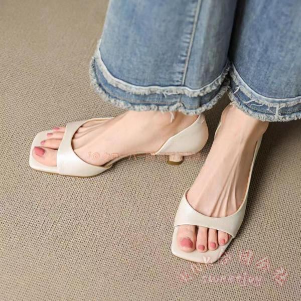 パンプスサイドオープンレザーレディースオープントゥ仕事KNK（株）安定感ピンヒール６センチ美脚通勤カジュアル新生活にも便利プレゼントにもおすすめ