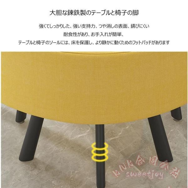 ダイニングテーブルセット 4人用 テーブル椅子セット KNK(株) 会議テーブル ダイニングセット 食卓セット 省スペース 家庭用 シンプル_2