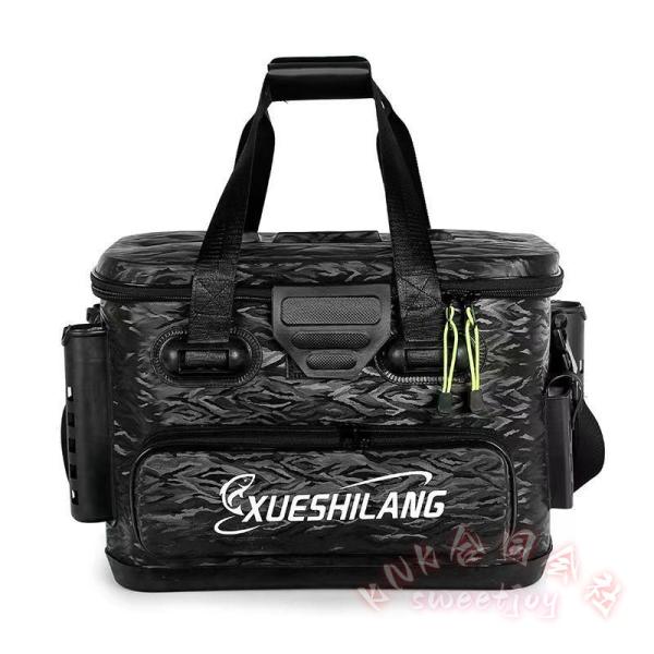 タックルバッグ フィッシングバッグ 防水 軽量 バッカン ロッドスタンド付 KNK(株） 釣り具 収納 多機能 バケツ 水汲み エサ餌入れ アウトドア