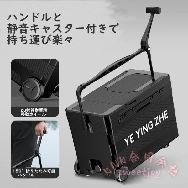 釣り用クーラーボックス 32L 多機能 KNK(株） 座れる頑丈ボディ 防水