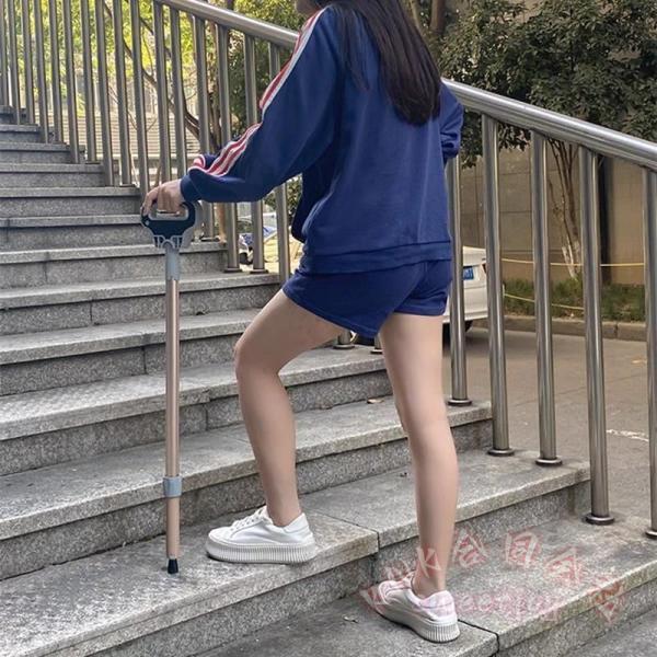 ステッキチェア 折りたたみ杖椅子 KNK(株） 超軽量 アルミ製 3脚 座れる杖 登山/アウトドア 歩行支援 高齢者向け 滑り止め