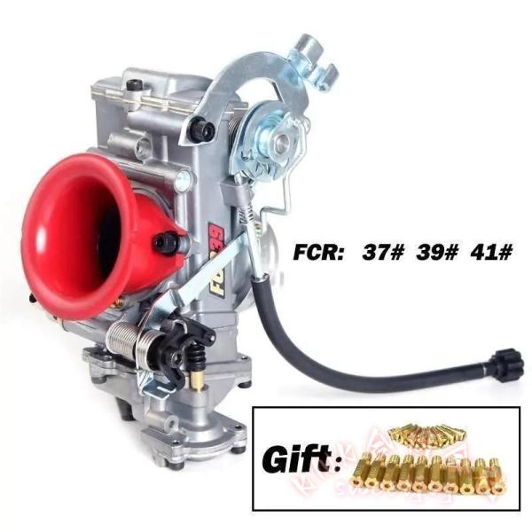 キャブレターキット 汎用FCRレーシングキャブレター 台湾製 KNK(株) 28φ〜41φ TW225 SR400 等 150cc〜500cc 対応 汎用品