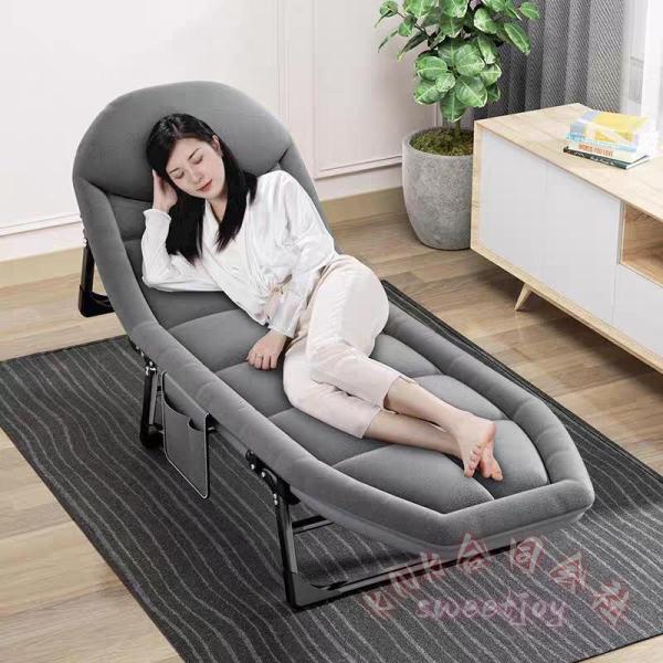 折り畳みベッド スリム簡易ベッド お昼寝/仮眠用 KNK(株） ごろ寝ベッド 女性にも 収納簡単 コンパクト 休憩に便利 ピンク/グレー選択 (グレー)
