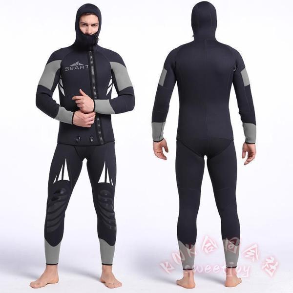 ウェットスーツ フィッシング ダイビング 5mm 2ピース KNK(株) メンズ 大人用 男性用 スキンダイビング 防寒 保温 伸縮性 動きやすい 海 釣り サーフにも対応
