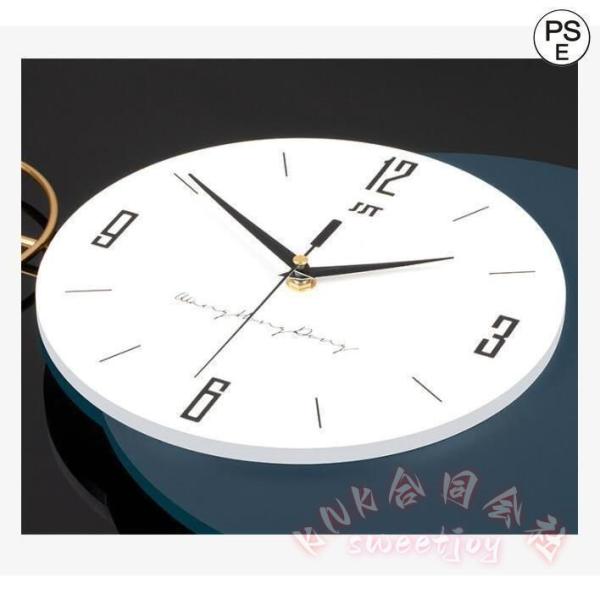 掛け時計 82×32cm 壁掛け時計 KNK(株) 幾何型 アクリル 北欧 新生活 新築祝い ギフト 電池 静音 子供部屋 おしゃれ_5
