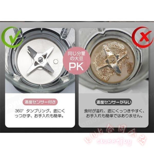 ブレンダー 豆乳ミキサー 冷熱対応 KNK(株) フードプロセッサー 大根おろし 肉挽き アイスクラッシャー 家庭用 多機能 時短調理_13