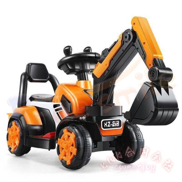 電動乗用ショベルカー 乗用ラジコン KNK(株) 充電式 バケット操作 アーム可動 重機 工事車両 子供用 乗用玩具 クリスマス 誕生日_8