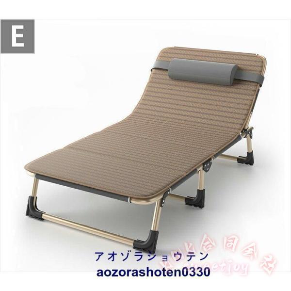 完成品 折りたたみベッド シングル KNK(株) 4段階リクライニング 高反発 幅56cm コンパクト 収納簡単 一人暮らし 単身赴任_5