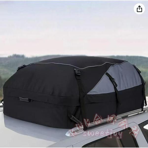 車用 ルーフトップカーゴバッグ 防水 KNK(株) 700D PVC 破れ防止 ジッパー付 ラック有無対応 SUV 荷物収納 旅行用品