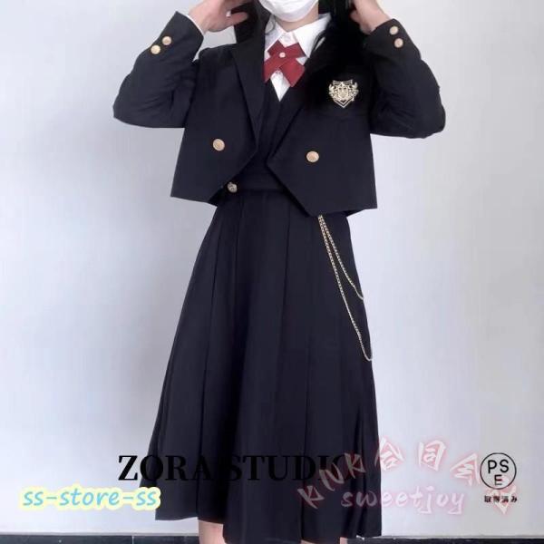 卒業式 スーツ 女の子 小学生 6点セット 入学式 KNK(株) 子供服 卒服 フォーマルスーツ お受験 発表会 ブラック 黒 ネイビー きれいめ かわいい_15