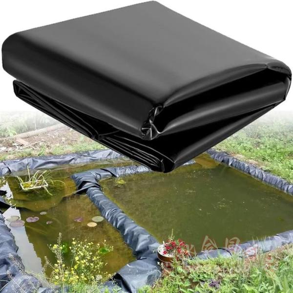 池ライナー 0.5mm HDPE防水シート 人工池用 KNK(株） パンク防止 耐食 強化ジオメンブレン 浸透防止 庭池・プール・水槽に