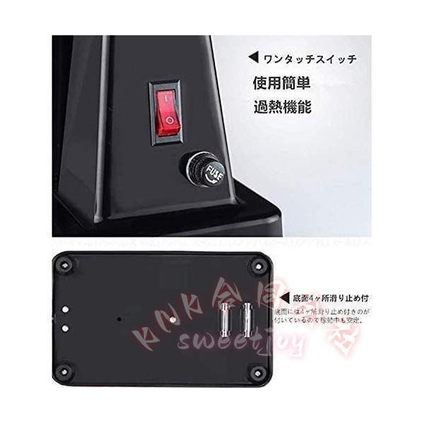 電動コーヒーミル 小型 家庭用 電動グラインダー KNK(株) コーヒーグラインダー ステンレス刃 8段階変速 粗さ調整 使いやすい 手作りコーヒー 時短 お手入れ簡単_4