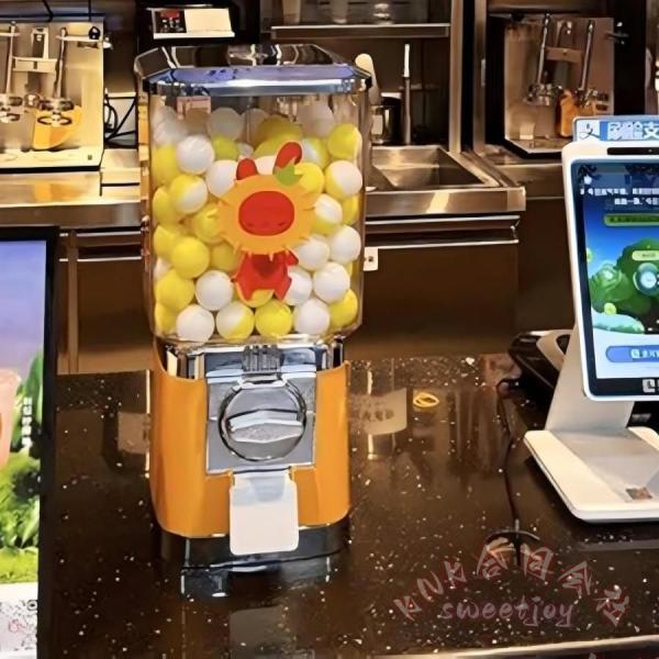ガチャガチャ本体 業務用 ガチャマシン レトロ ドーム型 KNK(株） 硬貨対応 カプセルマシン 引き出し付き 店舗 イベント 家庭用にも 楽しい集客アイテム_2