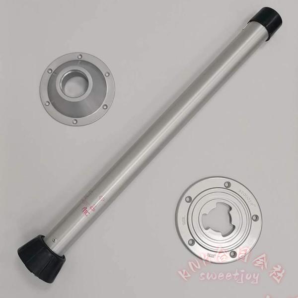 テーブル脚 アルミ合金 取り外し可 1本 KNK(株) 家具脚 可動式 キャンピングカー ヨット バステーブル サポート脚 カウンター用 安定支柱_3