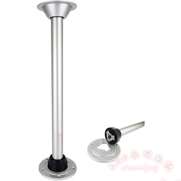 テーブル脚 アルミ合金 取り外し可 1本 KNK(株) 家具脚 可動式 キャンピングカー ヨット バステーブル サポート脚 カウンター用 安定支柱_7