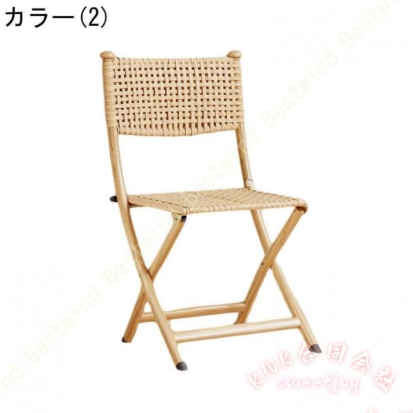 折りたたみチェア 背もたれ付き 軽量 パイプ椅子 学習/食卓用 KNK(株） 在宅勤務 会議用 省スペース 収納便利 持ち運び 簡易椅子 来客用にも_3
