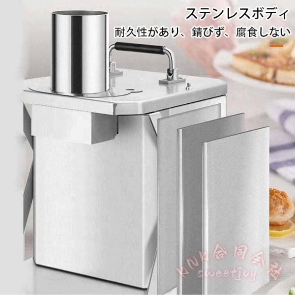 電動野菜ダイサー 業務用 野菜フルーツカッター KNK(株) 電動玉ねぎダイサー スライス/キューブ切断機 刃付き ステンレス鋼 防錆 防食_2