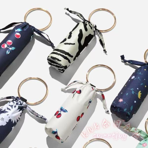 日傘 完全遮光 UVカット 遮熱 涼しい 晴雨兼用 KNK(株） 折りたたみ 携帯用 花柄 かわいい エレガント ギフト 母の日 贈り物