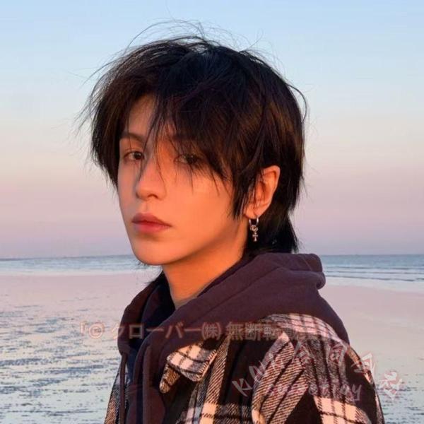 人毛100% メンズ フルウィッグ 自然な短髪風 かつら KNK(株) 医療用 白髪隠し ボリュームアップ 軽量 通気性 ビジネス