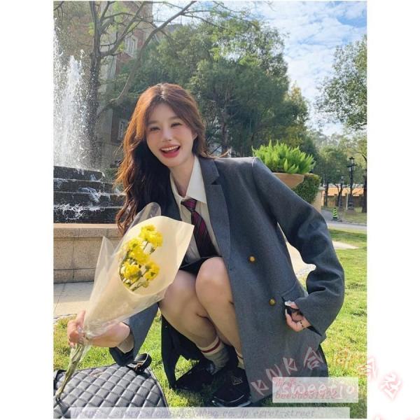 卒業式 スーツ 女の子 卒服 グレー KNK(株) 入園式 入学式 成人式 小学校 高校生 お受験 小学生 フォーマル 制服ブレザー 人気 おしゃれ_8