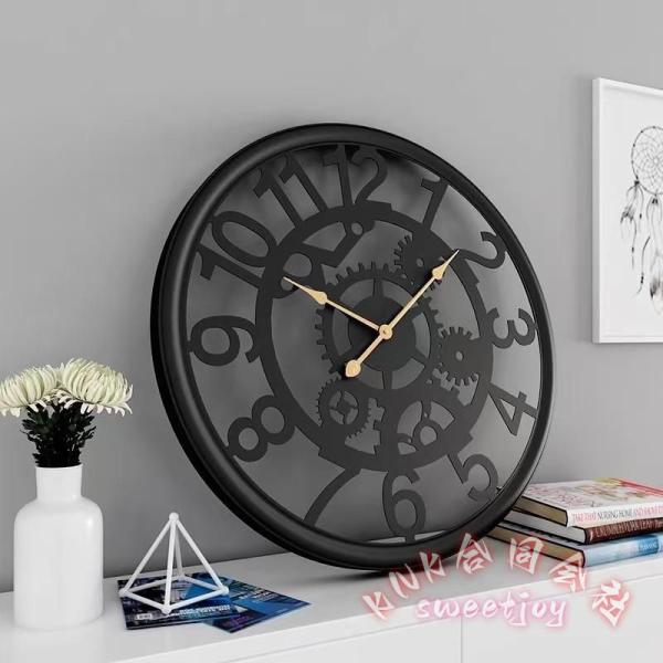 壁掛け時計 おしゃれ 金属 ウォールクロック 50cm 静音 KNK(株） モダン 北欧 インテリア 時計 壁掛け 新築祝い ギフト 電池式 見やすい リビング