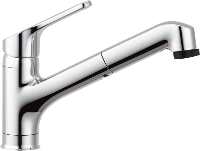 LIXIL ( リクシル ) INAX ハンドシャワー付 シングルレバー 混合水栓 RSF-833Y 一般地用 水栓 キッチン水栓 混合栓 水道 蛇口 節水 シャワー