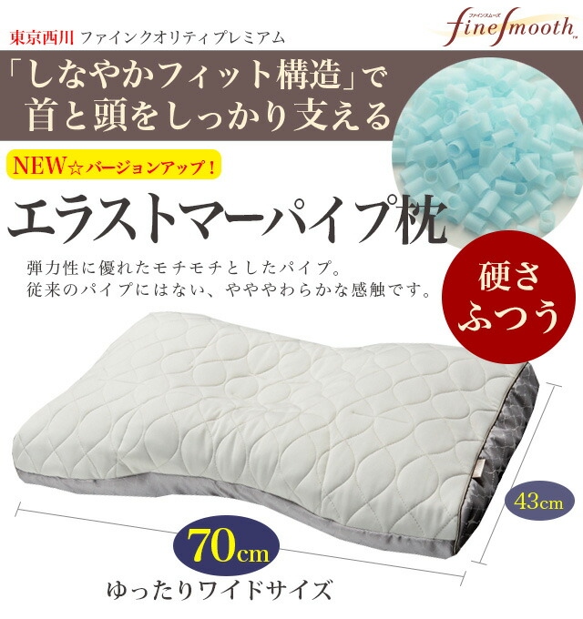 西川 枕 プレゼント ファインクオリティ プレミアム エラストマー 