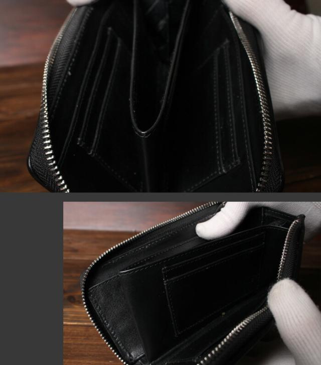 小さい 長財布 カービング L字 ファスナー 財布 ロングウォレット ミニ コンパクト 小さめ 牛革 ウォレット 本革 カービングウォレット レザー 革 おしゃれ かっこいい メンズ レディース プレゼント ギフト アルバ aruba (lw4946r75)za004_7