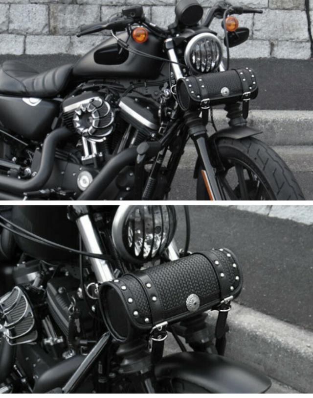 本革 ツールバッグ カービング 革 牛革 レザー サドルレザー バイク用 汎用 カスタム フォークバッグ バッグ ハーレー レブル ツーリング アメカジ バイカー ライダー 誕生日 ギフト プレゼント アルバ WILDHEARTS ワイルドハーツ (tb3948)za004_8