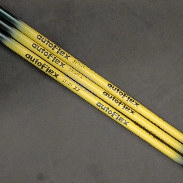 AutoFlex カーボンシャフト 1W用 イエロー スリーブ付_3