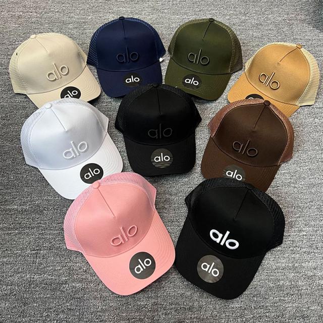ALO Yoga 正規品米国より直輸入 ディストリクトトラッカーハットベストセラー District Trucker Hat ユニセックス メッシュ 通気性抜群 ロゴ刺繍 サイズ調節可能 alo公式 スポーツ 帽子 キャップ ハット ベースボールキャップ  グローバルアンバサダー就任_3