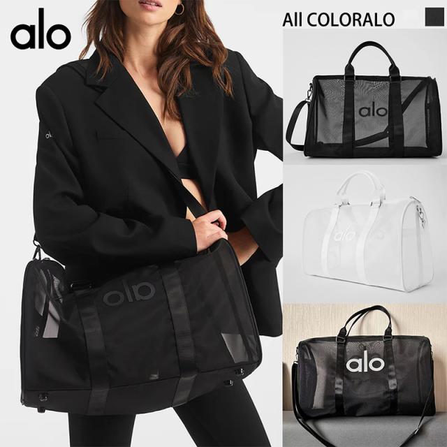 alo Yoga アイコニックショッパートート バッグ ダイダイ キャンバスバック aloロゴ 普段使い用 ヨガ用バック トレーニング用バッグ いろいろな場面で使用できる 旅行 買い物 アローヨガ 大きめサイズ 実用的 スタイリッシュ 通勤 通学 ジム ギフト