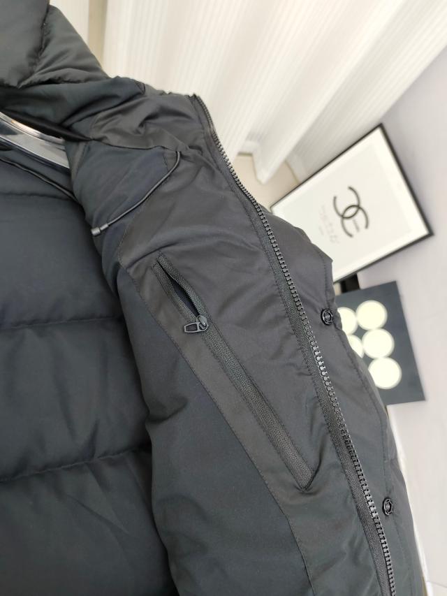 Lululemon ルルレモン 冬用 保温 六つの枡柄 ミドル丈ダウンジャケット ユニセックス_13