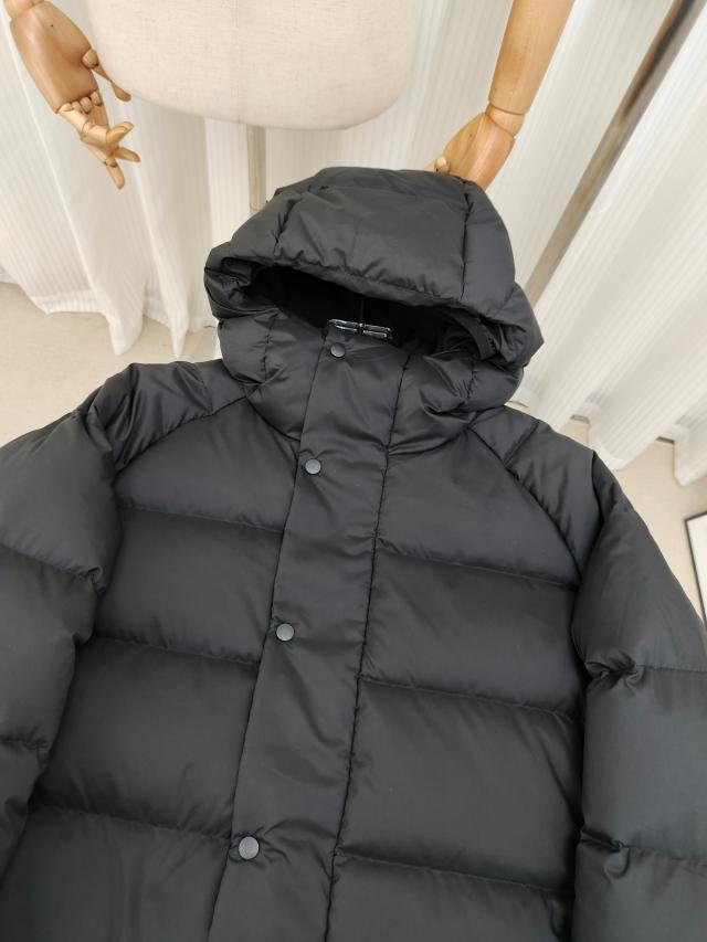 Lululemon ルルレモン 冬用 保温 六つの枡柄 ミドル丈ダウンジャケット ユニセックス_8