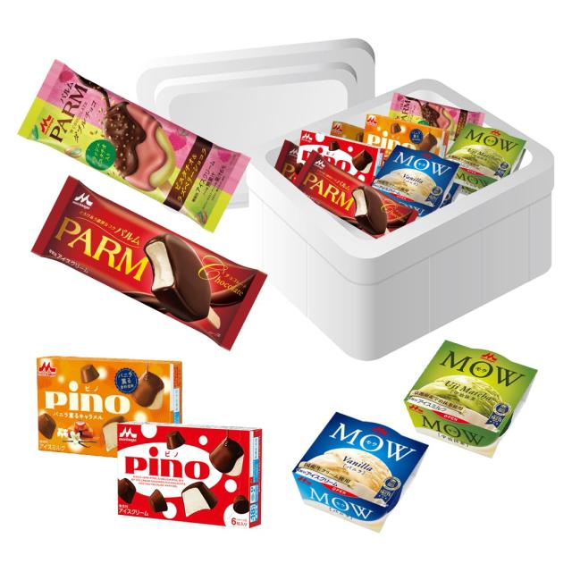 【.co.jp限定】 morinaga 森永 アイス詰め合わせセット 6種類 44個