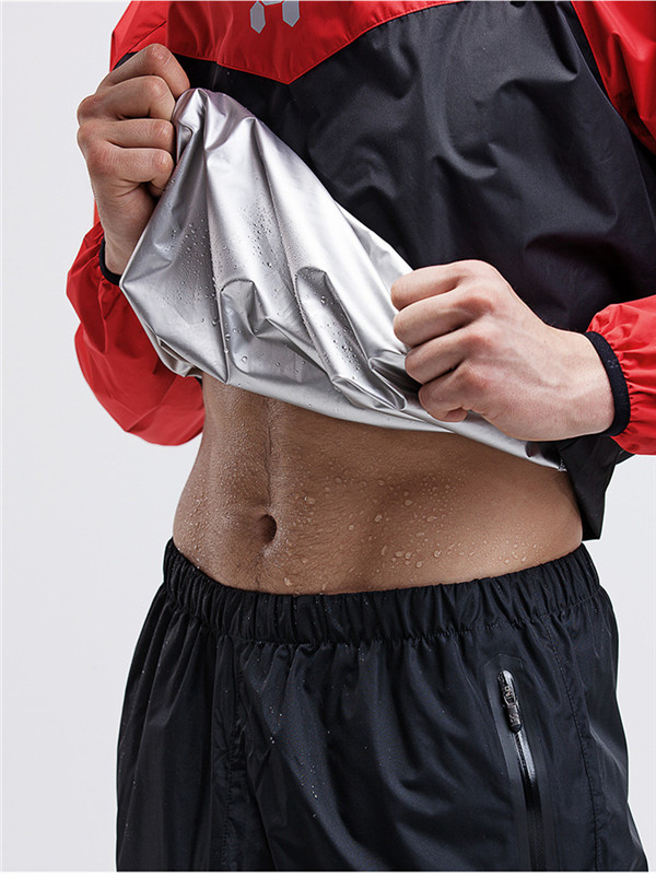 サウナスーツ MEN メンズ ス おしゃれ ダイエットスーツ 減量用 発汗 ダイエット ウェア ランニング ボクシング ウォーキング