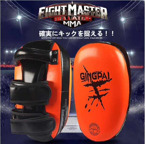 キックミット パンチング ミット  ボクシング テコンドー 空手 総合格闘技 武術 トレーニング 軽量 2点セット_1