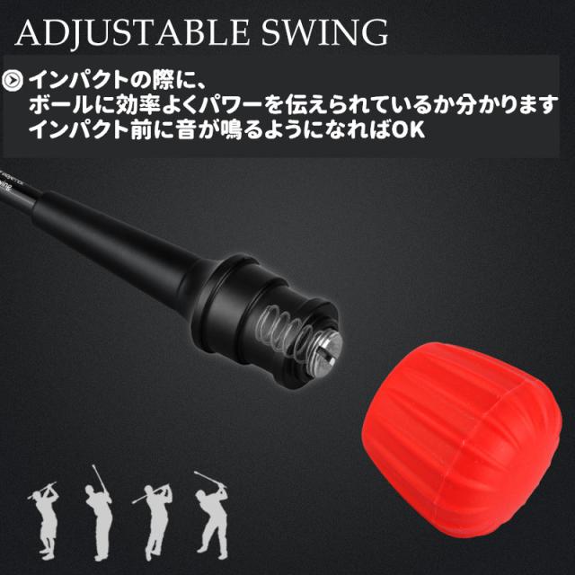 スイングトレーナー ゴルフ 飛距離アップ スイング矯正器具 スイングチェック トレーニング器具 チェックスティック_4